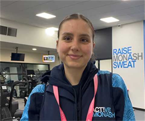 Photo of Personal Trainer in gym setting